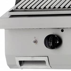 Heavy Duty Lava Stone Grill - Double Unit - 70cm Deep - Gas — 5