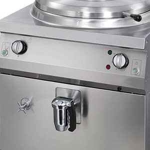 Heavy Duty Boiling Pan - 60L - Indirect Heat - 70cm Deep - Gas — 5