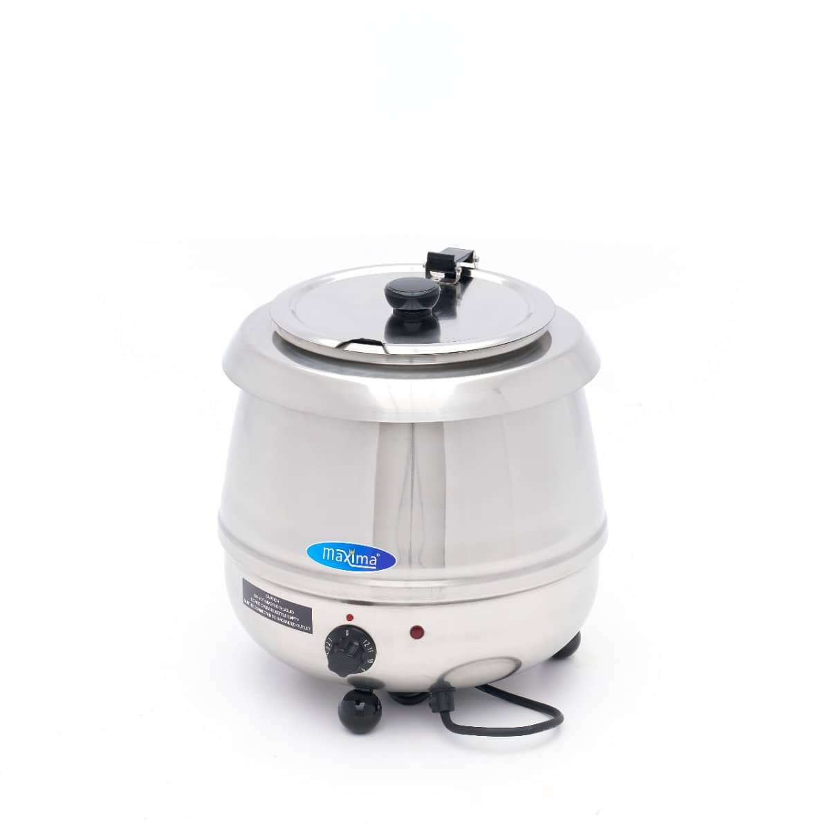 Soup Kettle - 10L - Removable Inner Pot - Stainless Steel - with Spoon Recess — 3