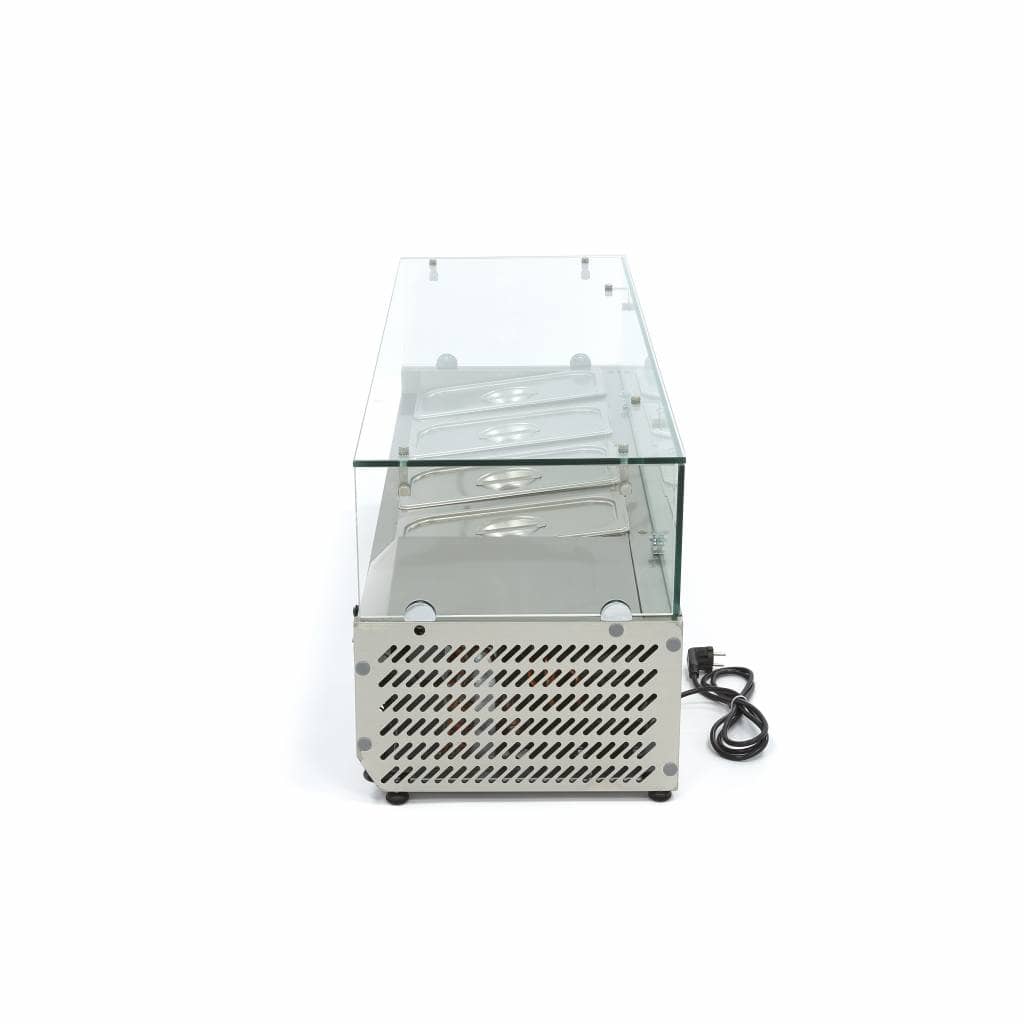 Countertop Prep Fridge - 120cm - Fits 4 x 1/3 GN — 3