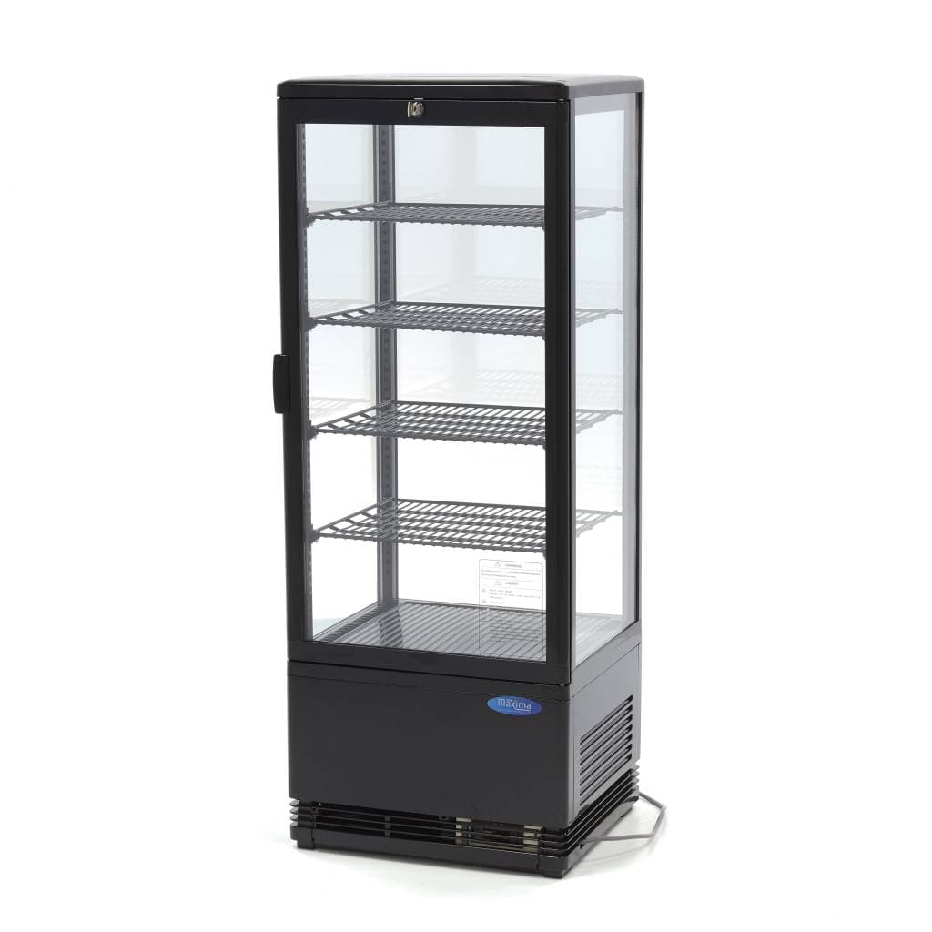 Display Fridge - 98L - 43cm - Black