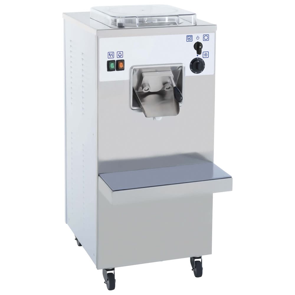 Ice cream machine with air cooling, free-standing, production 20 litres/h