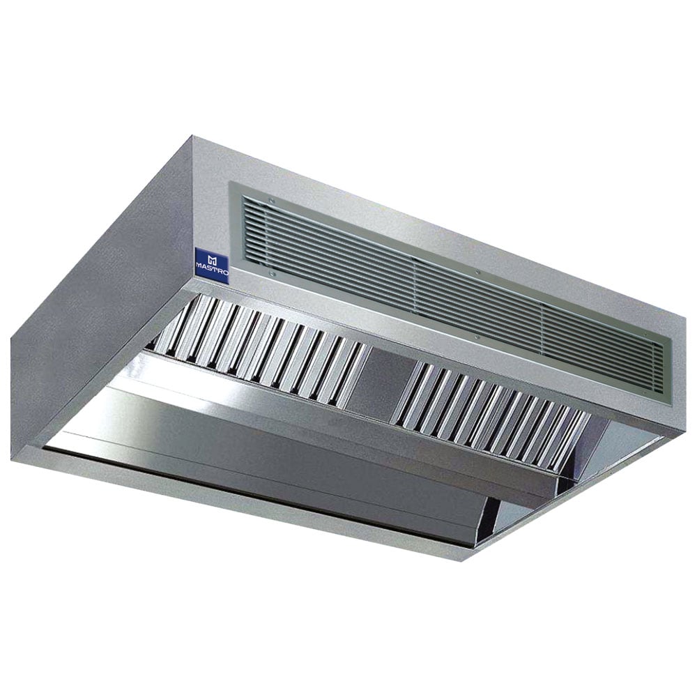 central cubic infusion hood with integrated lighting, 3200x2200 mm