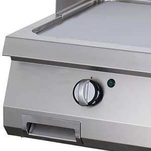Heavy Duty Griddle - Smooth Chrome - Double Unit - 70cm Deep - Electric — 3