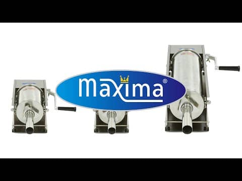 Sausage Stuffer - 5L - Horizontal - incl 4 Filling Tubes — 8